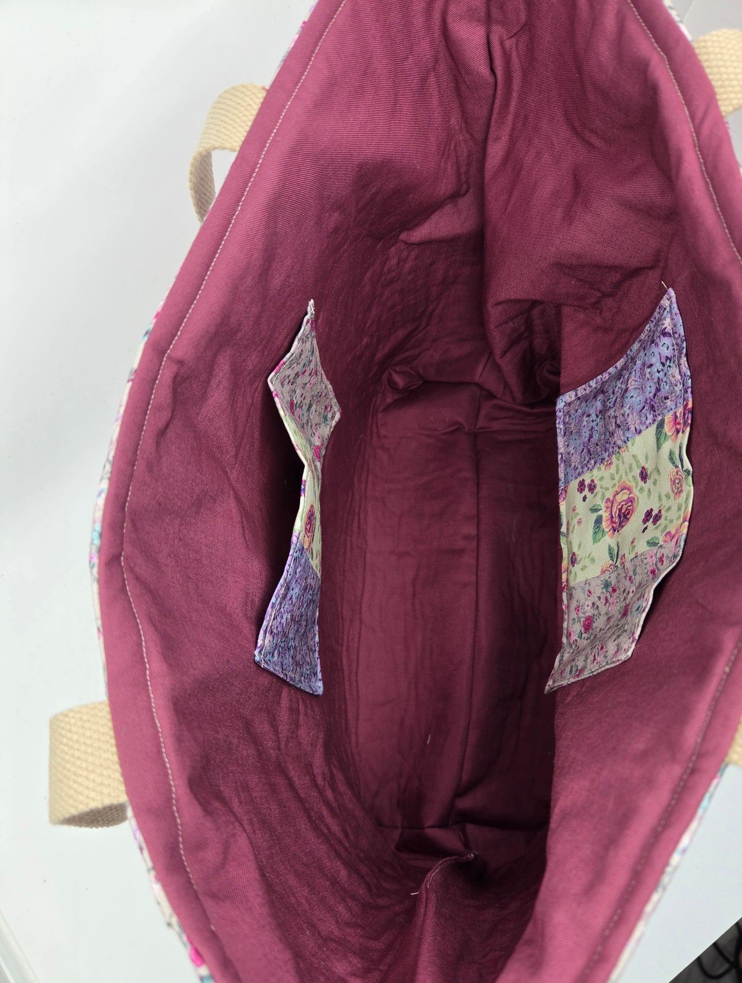 Large quilted bag