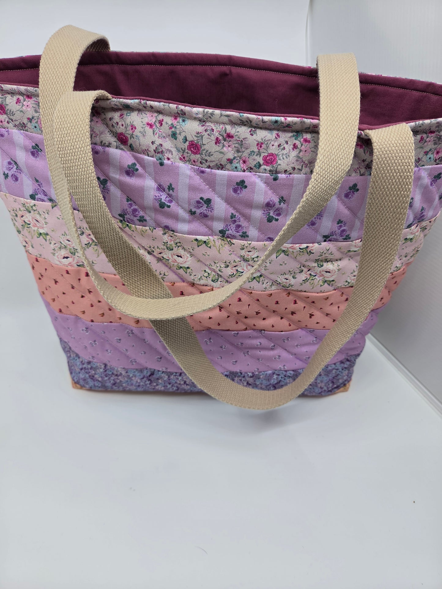 Large quilted bag