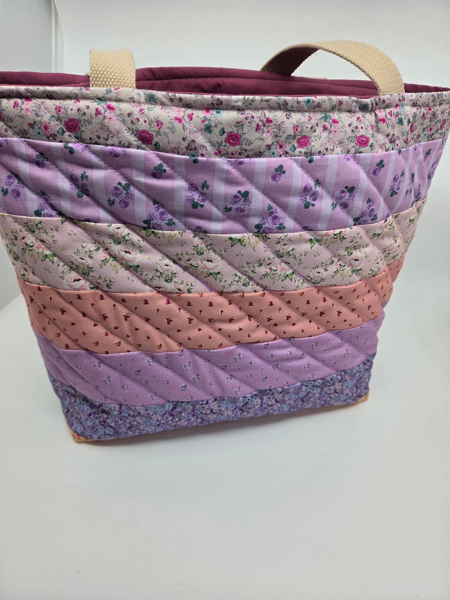 Large quilted bag
